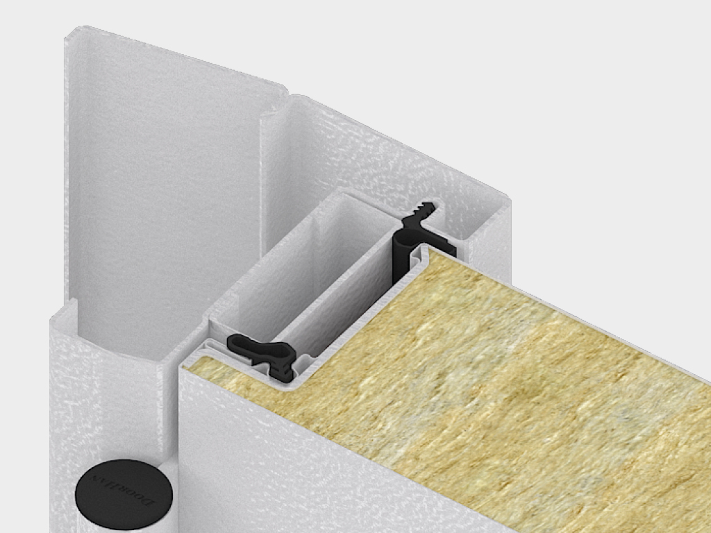 Ichki ochilishli eshik ramkasi, evakuatsiya talab qilinadigan yoki eshikni ichkariga ochish zarur bo'lgan joylarda o'rnatiladi.